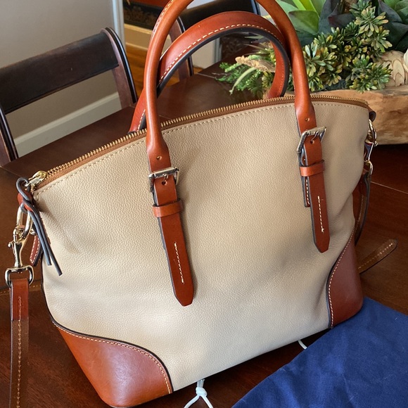 Dooney & Bourke Domed satchel—Nude color - Picture 4 of 9
